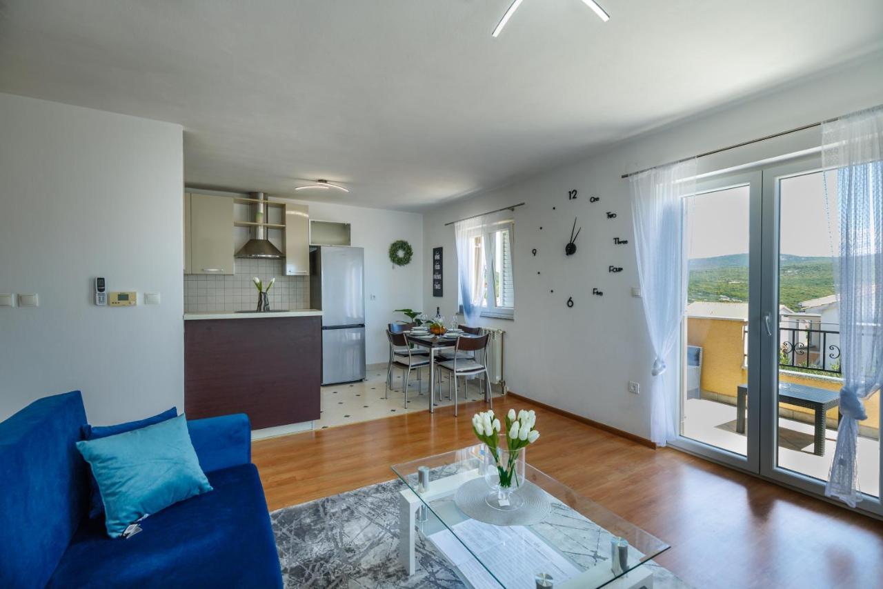 Apartman La Vista E' Bella Корнич Экстерьер фото